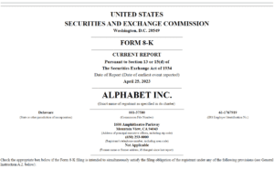 Alphabet 8-K