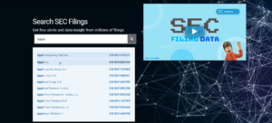 SEC Searching by company