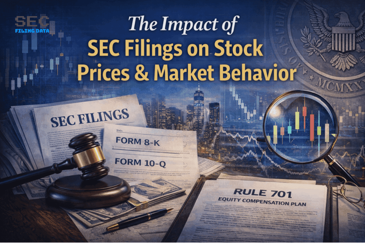 The Impact of SEC Filings on Stock Prices and Market Behavior