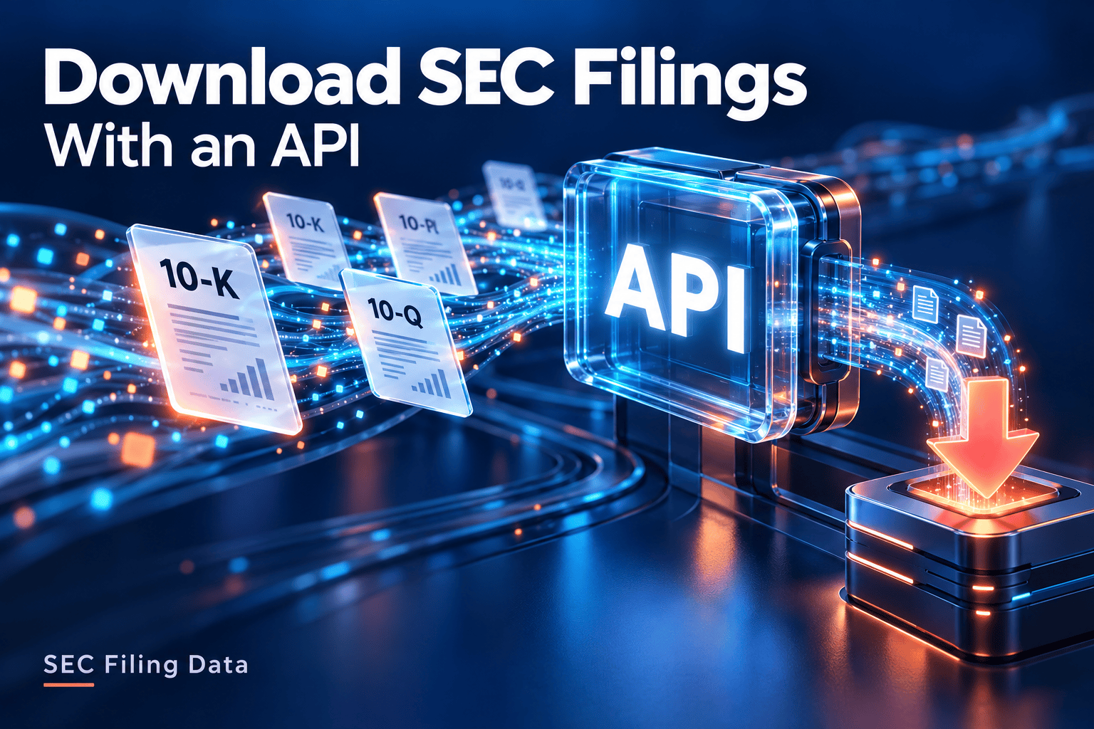 How to Download Files from SEC EDGAR Programmatically Using an API
